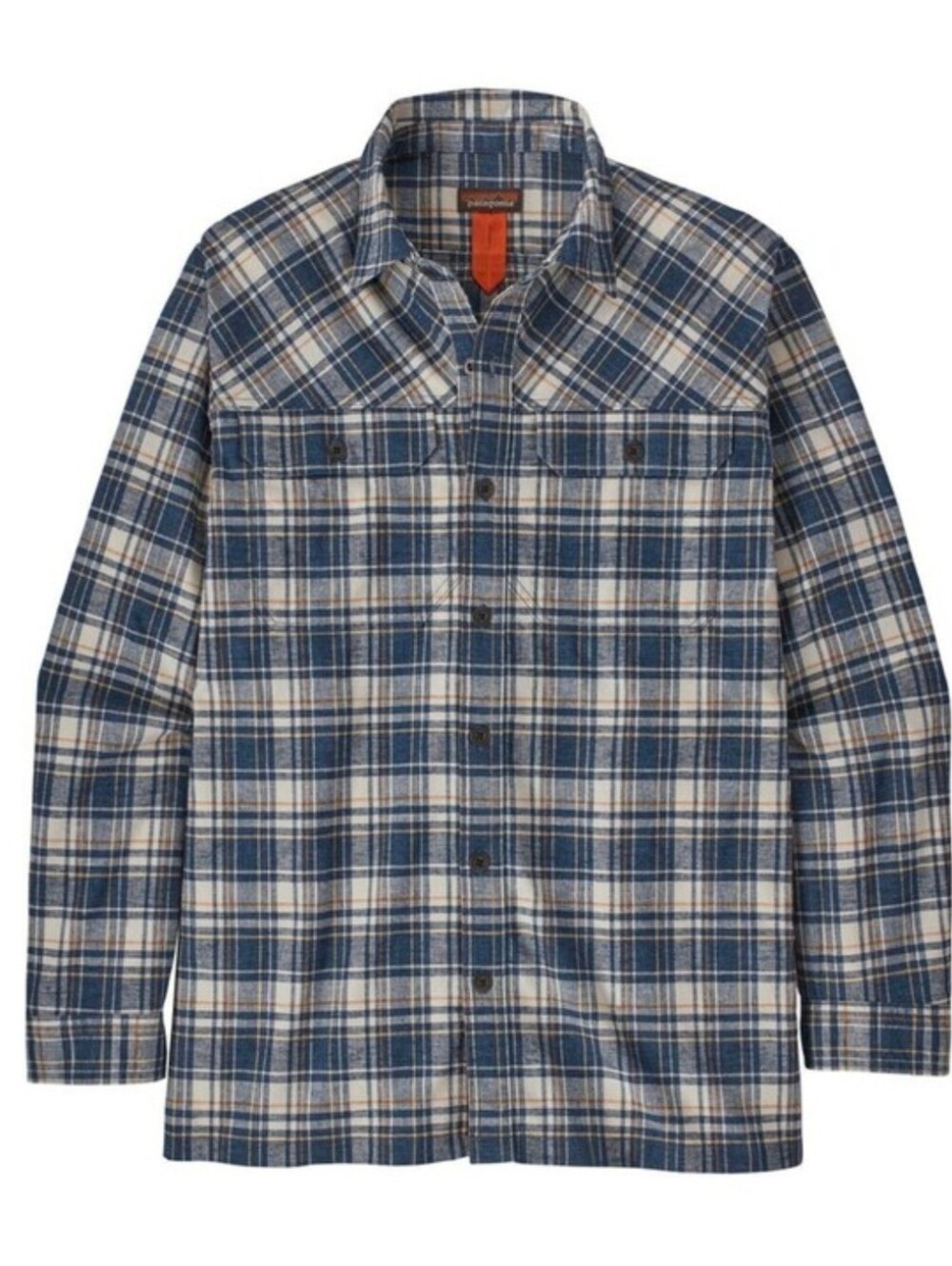 Men's Patagonia Long-Sleeved Organic Cotton Midweight Fjord Flannel Shirt - XL